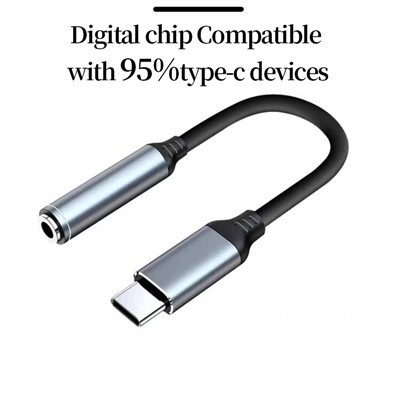 Type-C earphone adapter cable Type-C earphone adapter cable